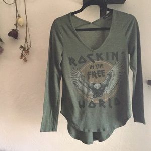 Long Sleeve High/Low Top